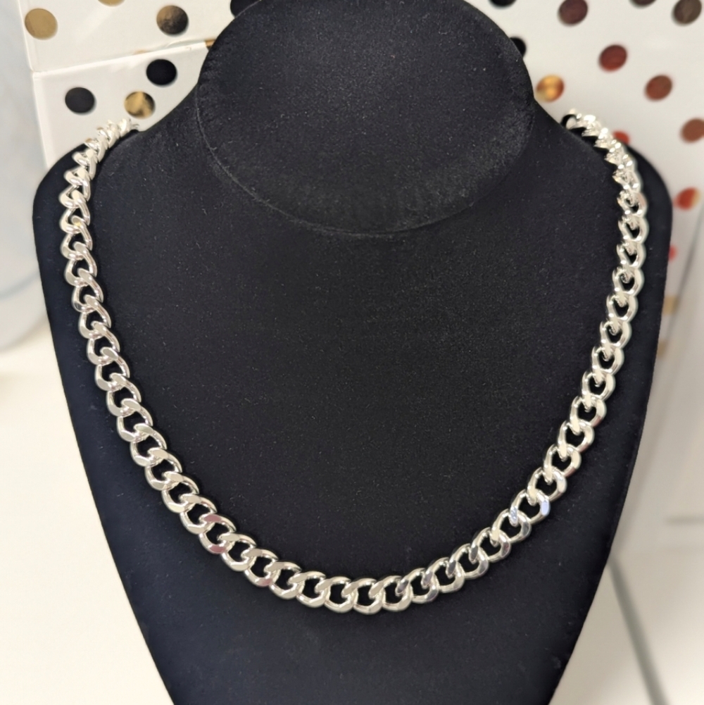 .925 Silver men's necklace
